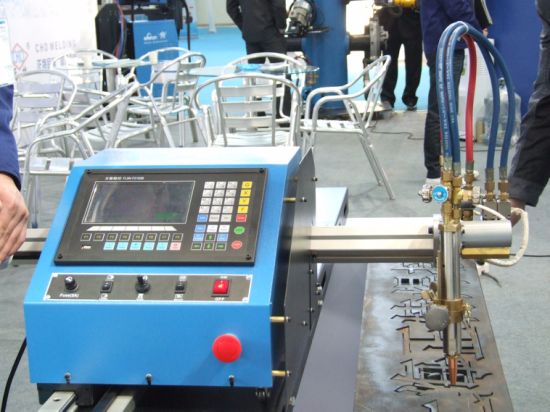 Nagy sebességű, hordozható plazma CNC vágógép ára acél vashoz