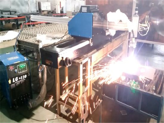 Hordozható CNC lángvágó fémmegmunkáló gép rozsdamentes, szénacélból és olcsó alkatrészekkel