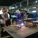 Kínai szállító CNC gantry típusú plazma vágógép