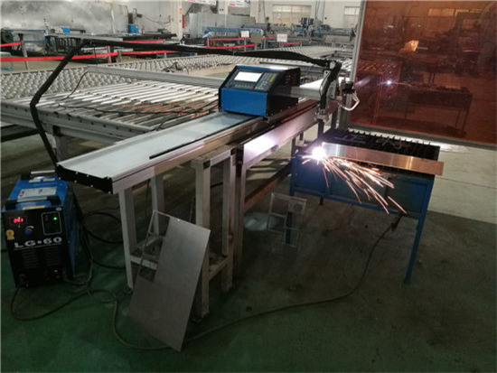 Kína gyártó Computer Controlled CNC plazma vágó használata vágott alumínium rozsdamentes acél / vas / fém