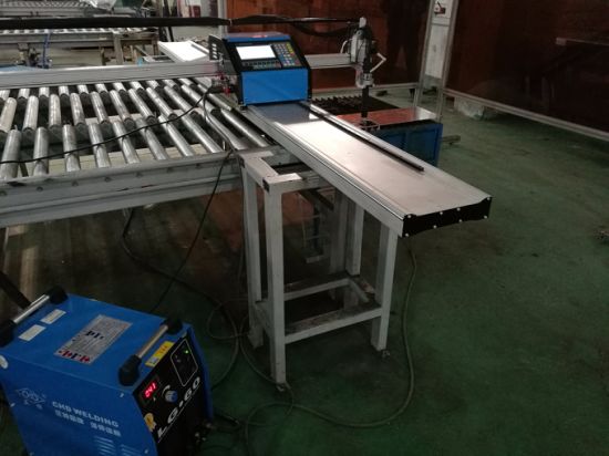 Nehézsúly CNC Gantry lángvágó gép készen áll