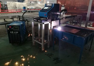 Nagy pontosságú CE ISO hordozható gáz plazmavágó gép